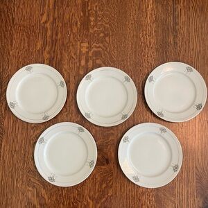 Vintage Nagoya NAG8 Bread Plates N. & Co. Nippon 6 1/8 inch